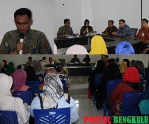 Segera Disalurkan, Dinas PMDSos Lebong Sosialisasi Program BPNT