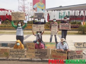 Menolak Perubahan dan Pelepasan Hutan Ditunggangi Korporasi!