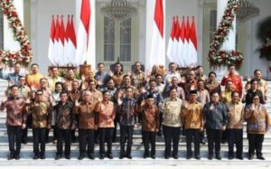 Ini 38 Nama Menteri Kabinet Indonesia Maju Periode 2019-2024