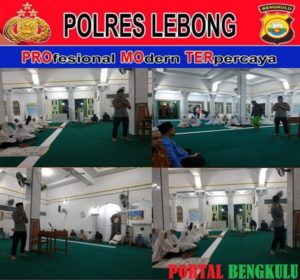 Kuliah Subuh, Kapolres Lebong Ajak Masyarakat Tingkatkan Kamtibmas dan Perangi Hoax!