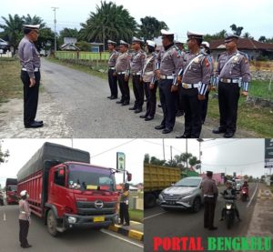 Hari Ke-4 Operasi Zebra 2019, Satlantas Polres Mukomuko Tilang 43 Kendaraan