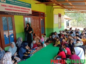 Rangkaian Giat HKN, Puskesmas Perawatan Tes Sambangi Panti Asuhan