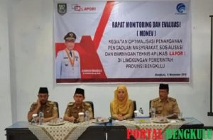 Pemprov Bengkulu Respon Cepat Pengaduan Masyarakat Lewat e-LAPOR!