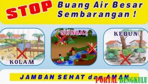 Senin Besok, Dinkes Mukomuko Gelar Deklarasi Stop BAB Sembarangan!