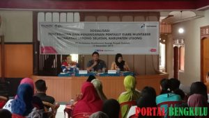 Dinkes Lebong Bersama PT. PGE Hululais Sosialisasi Pencegahan Penyakit Diare