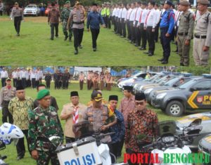 Polres Lebong Gelar Apel Pasukan Operasi Lilin Nala 2019