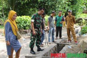 Bangun Infrastruktur Lingkungan, Ajak Masyarakat Tingkatkan Pola Hidup Sehat