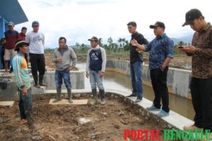 Tanggapi Keluhan Petani, DPRD Lebong Sidak Pengendali Banjir Air Cendam