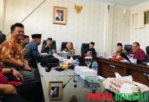 Jabat Sekwan, Indra Gunawan Minta Dukungan Pimpinan dan Anggota DPRD Lebong