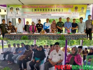 Musrenbangcam Bingin Kuning, Pembangunan Infrastruktur Masih Jadi Skala Prioritas