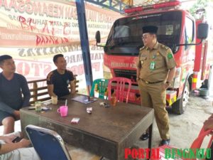 Tinjau Pos Damkar, Sekda Tampung Keluhan dan Harapan Petugas