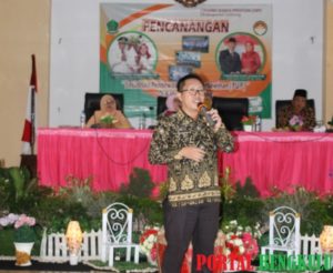Pencanangan PUP, Kepala Dinkes Lebong Paparkan Kespro