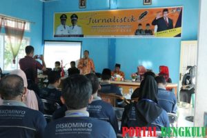 OPD dan KIM Diminta Pahami Ilmu Jurnalistik, Dinas Kominfo Mukomuko Gelar Pelatihan