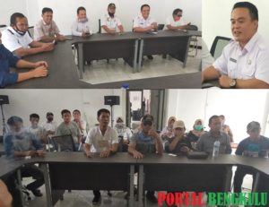 Terkait Pencairan DD, Puluhan Kades Geruduk Dinas PMD-Sos