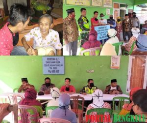 Pemdes Pelabuhan Talang Liak Salurkan BLT-DD Tahap Pertama