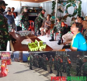 New Normal, Jajaran Kodim 0409 RL Gelar Patroli Penegakan Disiplin Kesehatan