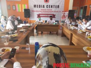 Rapat Internal Pemkab Lebong, Evaluasi Keberadaan 2 Posko Perbatasan