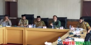 Rakor Jelang HUT RI Ke-75, Pemkab Lebong: Ikuti Instruksi Pusat dan Protokol Kesehatan!