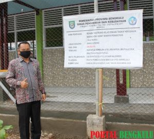 Rehab 4 Ruang Belajar, SMAN 02 Lebong Kelola Dana Rp 209 Juta