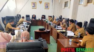 Bahas KUA-PPAS APBD TA 2021, Dinkes Lebong Rapat Kerja Bersama Komisi I DPRD