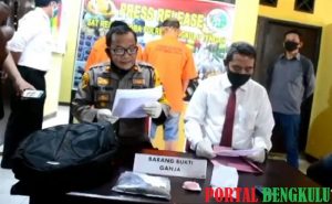 Polres Bengkulu Tengah Bekuk 2 Pelaku Penyalahgunaan Narkotika