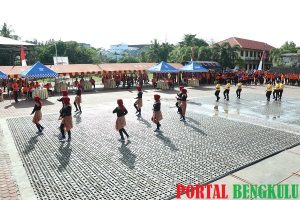 HUT Polwan Ke-72, Polda Bengkulu Gelar Lomba Senam
