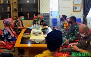 Pjs Bupati Lebong Terima Kunjungan Kerja Pjs Bupati Musi Rawas