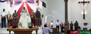 Kapolres Lebong Bersama Forkopimda Pantau Malam Natal
