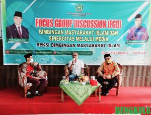 Dukung Dakwah Digital, Ketua SMSI Jadi Narasumber FGD Kemenag Kota Bengkulu