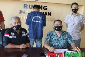Direktorat Resnarkoba Polda Bengkulu Tangkap Kurir Berikut BB Sabu