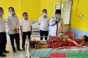 Sempat Viral, Wakil Bupati Lebong Fahrurrozi Kunjungi Devi di RSUD