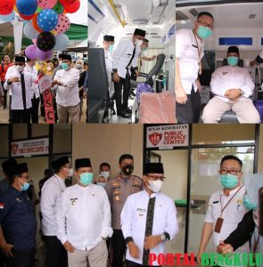 Kopli Ansori Didampingi Fahrurrozi Resmikan PSC dan Lounching Aplikasi SBONG