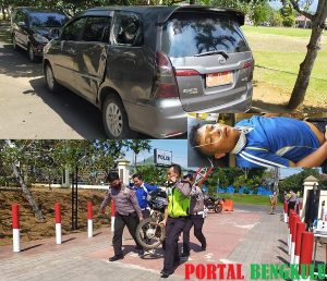Lakalantas, Mobil Dinas Inspektur Inspektorat Lebong Vs Honda Supra