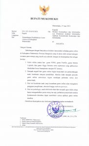 Game Online Berdampak Negatif, Bupati Mukomuko Surati Kementerian Kominfo