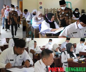 Jelang Mutasi Besar-Besaran: 630 Pejabat Eselon II, III dan IV Pemkab Lebong Ikuti Uji Kompetensi!