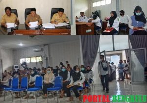 Sekretariat DPRD Lebong Gelar Tes Kompetensi THLT