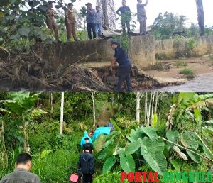 Rusak Berat dan Terbengkalai, Wakil Bupati Fahrurrozi Tinjau Bendungan Air Karat