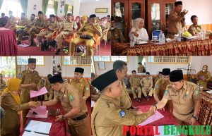 Pimpin Sertijab, Elvian Komar Sampaikan Pesan Bupati dan Ingatkan Soal Penggunaan Dana BOS