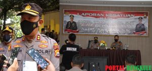 AKBP. Awilzan S.IK Resmi Pegang Tongkat Komando Polres Lebong
