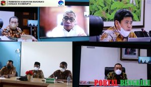 Kondisi Jalan dan Jembatan Memprihatinkan, Pemkab Mukomuko Rakor Bersama Deputi I KSP
