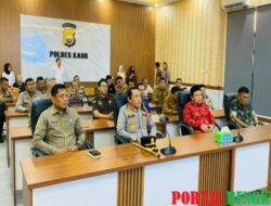 Sekda Kaur Hadiri Rakor Lintas Sektoral Persiapan Pengamanan Hari Raya Idul Fitri 1447 H